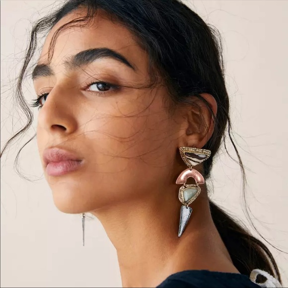 Zara Jewelry - Zara bohemian vintage long drop earring.